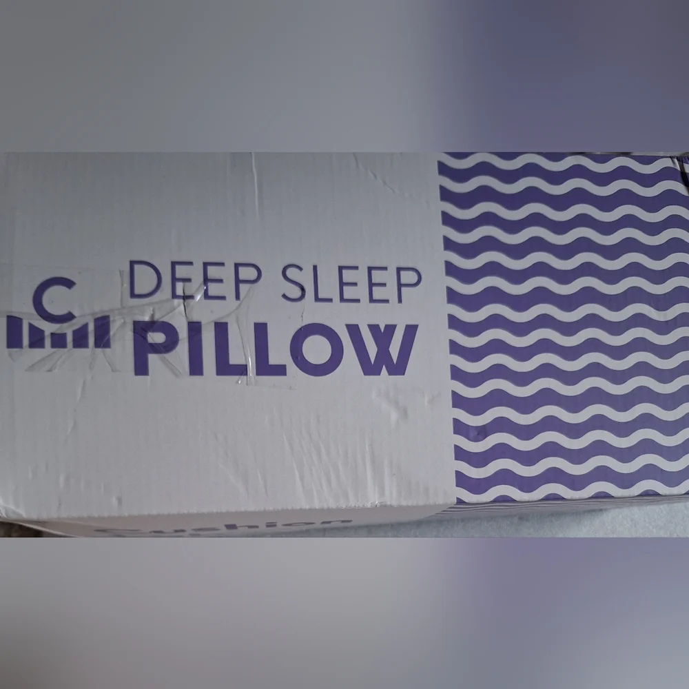 CUSHION LAB Deep Sleep Pillow Ergonomic Contour Design for Side & Back Sleepers
